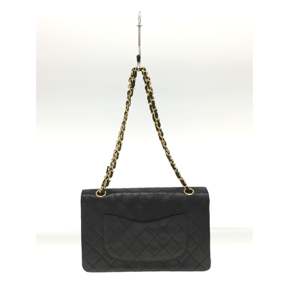 Chanel Chain Shoulder Bag Lambskin Black - Picture 4 of 8